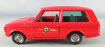 Pilen # 549 Land Rover Fire Department Jefe Bomberos Mint in Box 1:43