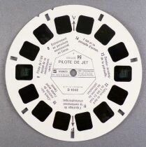 Pilote de Jet - 3 x View-Master Discs Set Loo/se Ref. D 104-F