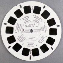 Pilote de Jet- 3 Disques View-Master 3D sans Pochette R&eacute;f. D 104-F