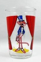 Pink Panther - Amora mustard glass 1983 - Musical Pink Panther