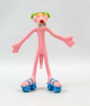 Pink Panther - Bendable Figure San Carlo Promotion -  Rollers & Walkman