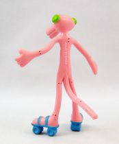 Pink Panther - Bendable Figure San Carlo Promotion -  Rollers & Walkman