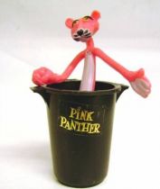 Pink Panther - Brabo 1983 - Bendable Pink with Container