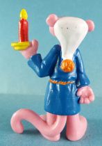 Pink Panther - Bully 1983 Pvc Figure - Pink with Nightdress