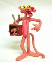 Pink Panther - Comic Spain 1986 - Pink with TV set