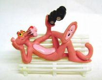 Pink Panther - Comic Spain 1989 - Pink lengthened on a bench