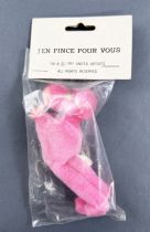 Pink Panther - Nam Jin Industrial inc 1983 - Clip-on plush Pink
