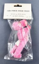 Pink Panther - Nam Jin Industrial inc 1983 - Clip-on plush Pink