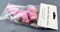 Pink Panther - Nam Jin Industrial inc 1983 - Clip-on plush Pink