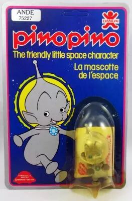 Pino Pino La Mascotte de l\'Espace - Ande (neuf sous blister) - Bandai 1981