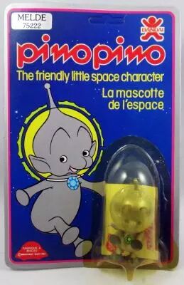 Pino Pino La Mascotte de l\'Espace - Melde (neuf sous blister) - Bandai 1981