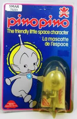 Pino Pino La Mascotte de l\'Espace - Smar (neuf sous blister) - Bandai 1981