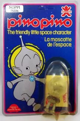 Pino Pino The Friendly Little Space Character - Noppi (mint on card) - Bandai 1981