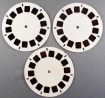 Pinocchio - 3 Disques View-Master 3D sans Pochette R&eacute;f. B 311 -F