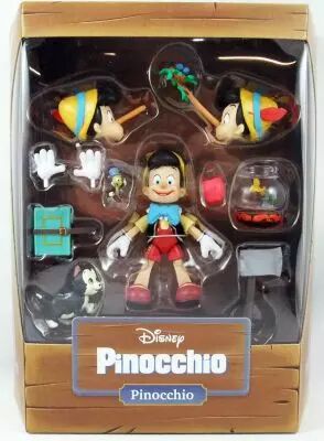 Pinocchio - Super7 Ultimates Figure - Pinocchio avec Figaro, Cl�o et Jiminy Cricket