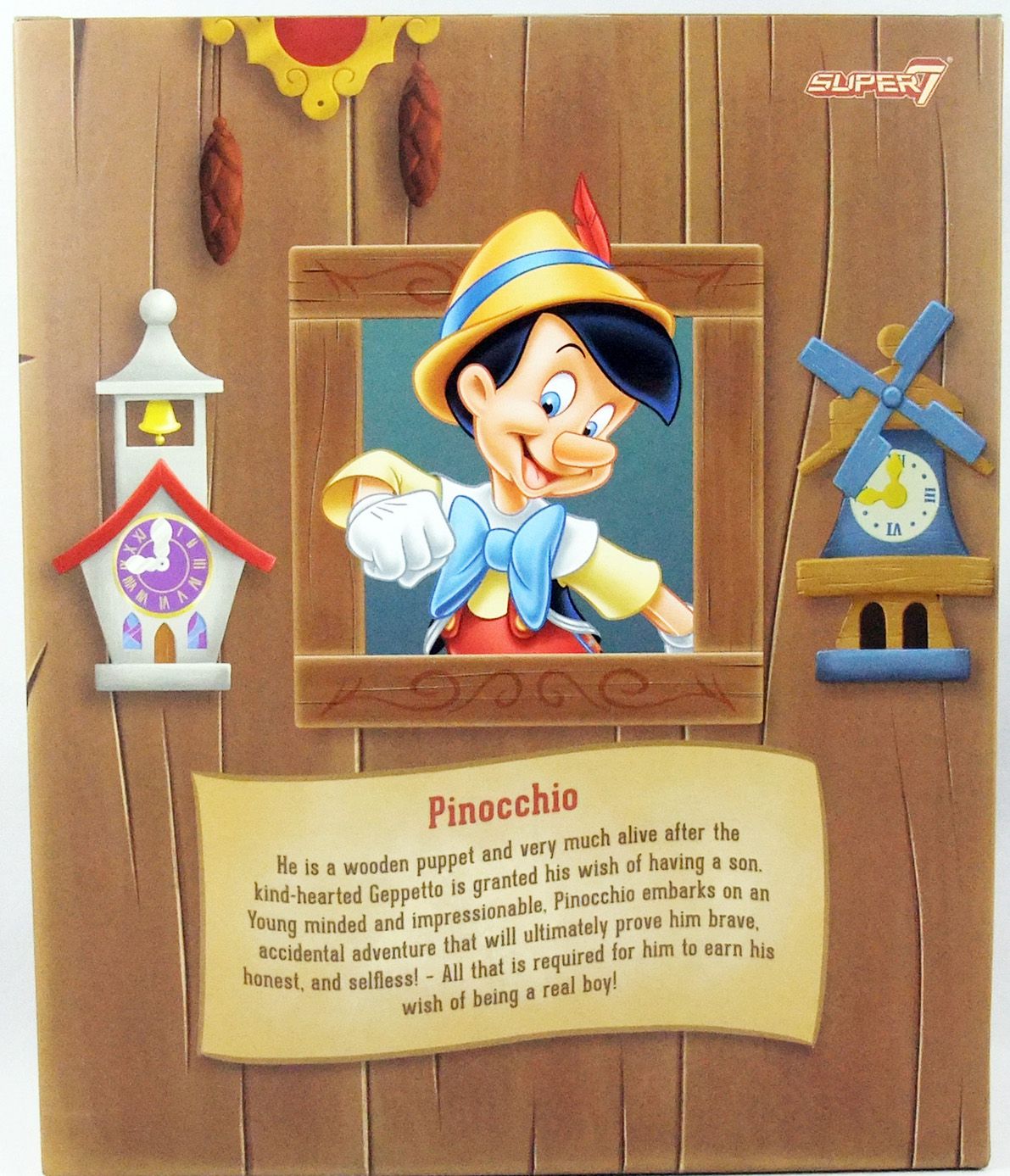 Figurine Pinocchio, Geppetto, Figaro Storybook