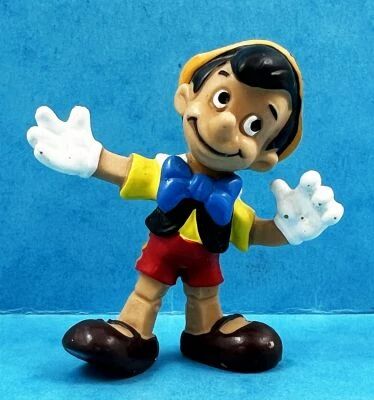 Pinocchio (Disney) - Figurine PVC Bully - Pinocchio (joyeux) 