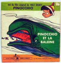 Pinocchio (Série TV) - 8mm non talking black & white movie - Pinocchio and the Whale