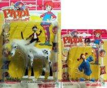 Pipi Langstrumpf  , pvc figure , Horse and Pipi with night outfit