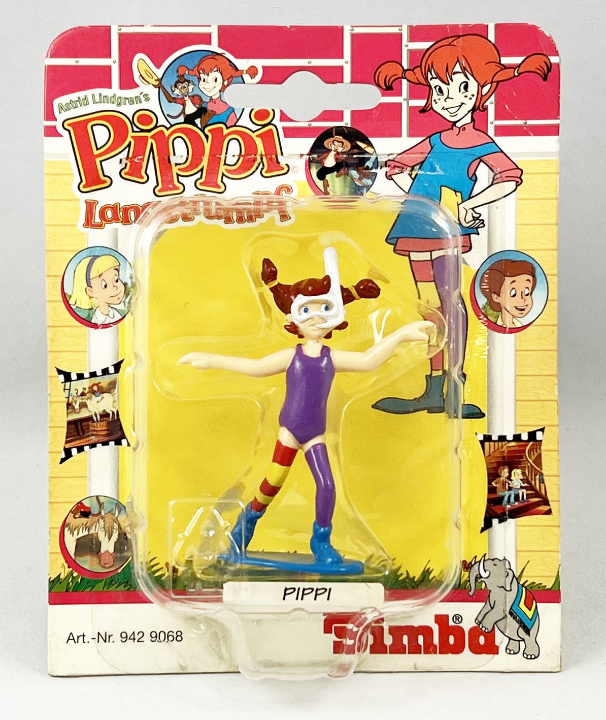 Pipi Langstrumpf - Simba Toys PVC figure - Pipi (in beach outfit), Herr  Nilsson and Horse
