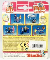 Pipi Langstrumpf - Simba Toys PVC figure - Pipi (in beach outfit), Herr Nilsson and Horse