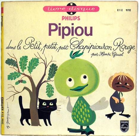 foretage spion godt Pipiou - Mini Lp and book - The little red chapipiouron