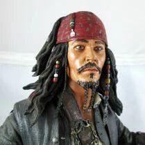 Pirates des Cara&iuml;bes : Le Secret du Coffre Maudit - NECA - Capitaine Jack Sparrow 45cm (loose)