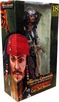 Pirates des Caraïbes : Le Secret du Coffre Maudit - NECA - Capitaine Jack Sparrow 45cm