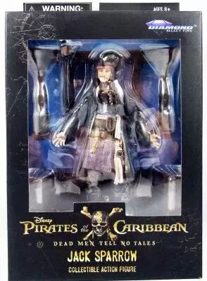 Pirates des Carra�bes : La Vengence de Salazar - Diamond Select - Figurine 18cm Jack Sparrow