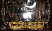 Pirates of the Carribean - The Curse of the Black Pearl Deluxe Set - Cursed Barbossa vs. Cursed Sparrow