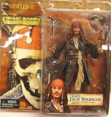 Pirates of the Carribean - The Curse of the Black Pearl Series 1 - Capt. Jack Sparrow (smiling)