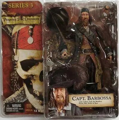 Pirates of the Carribean - The Curse of the Black Pearl Series 3 - Captain Barbossa