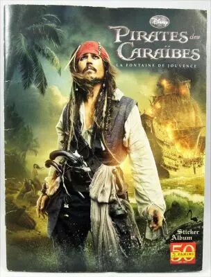 Pirates of the Carribeans - On Stanger Tides - Panini Stickers Album 2011