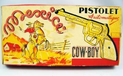 Pistolet Automatique Cow-Boy Mexico n�85 - Crescent Toys