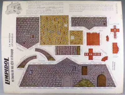 Planche de D�coupage - Limpidol - La Maison C�venole