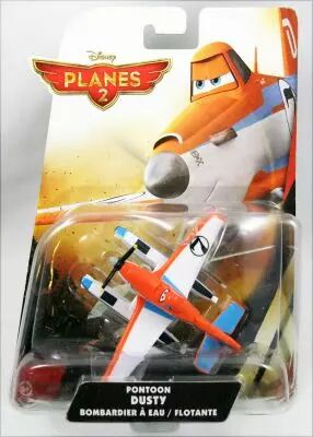 Planes 2 (Disney) - Mattel - Pontoon Dusty Bombardier � eau