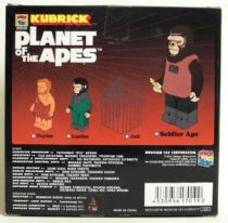 Planet of the apes - Medicom Kubrick - Soldier ape & Jail w/ Lucius & Taylor