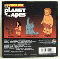 Planet of the apes - Medicom Kubrick - Taylor &  Statue of Liberty w/ Nova & stallion