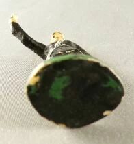 Plastic Figure 54mm - Policeman Stick Right Arm Up Road Police Tour de France