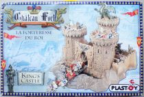 Plastoy - Chateau Fort La Forteresse du Roi - Neuf Boite Compatible Starlux Clairet Elastolin Schleich Papo