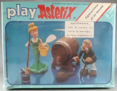 Play Asterix - Agecanonix et son �pouse - CEJI France Neuf Boite Scell�e (ref.6241)