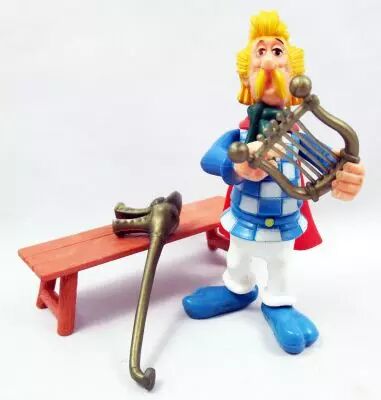 Play Asterix - Assurancetourix le barde - CEJI r�f 6205 Complet sans boite