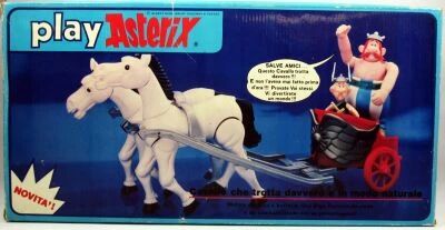 Play Asterix - Char gaulois motoris� � deux chevaux - CEJI Italie (ref.6255)
