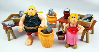 Play Asterix - Ordralfabetix et Ielosubmarine - CEJI (ref.6239) loose