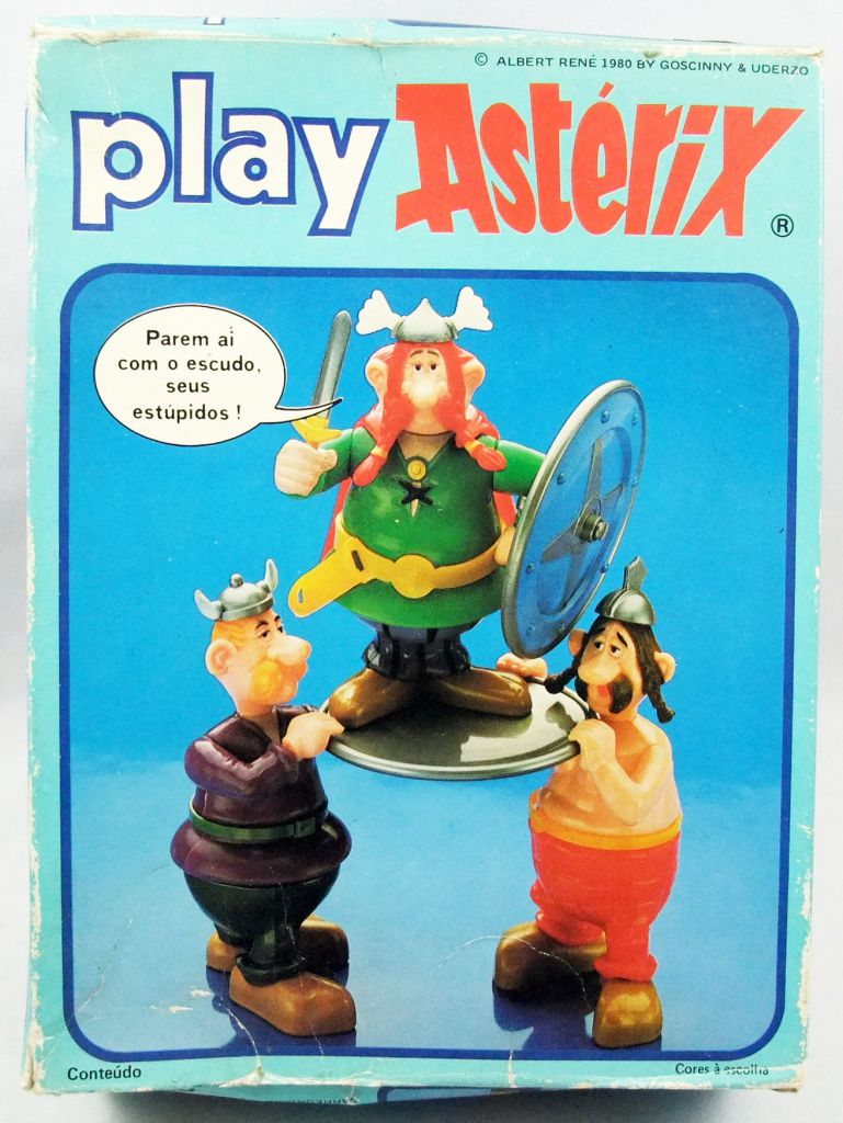 Play Asterix - Vitalstatistix and his carriers - CEJI Toy Cloud Portugal  (ref.6243)