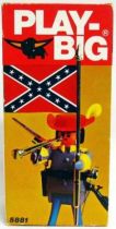 Play-Big - Ref.5881 Confederation Colonel with Confederate flag