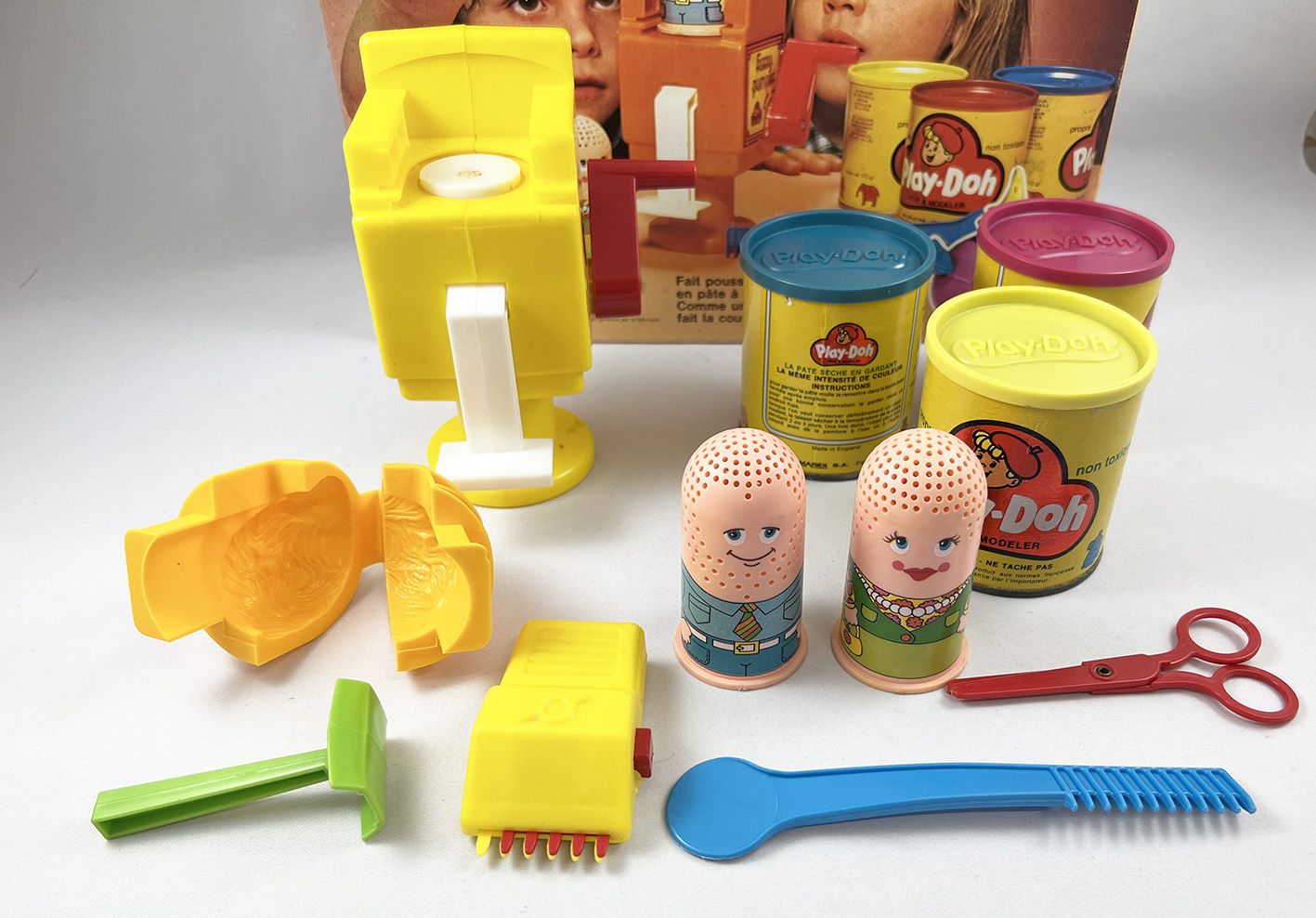 Play-Doh - Le Coiffeur - Coffret de pâte à modeler - Jamarex SA 1979