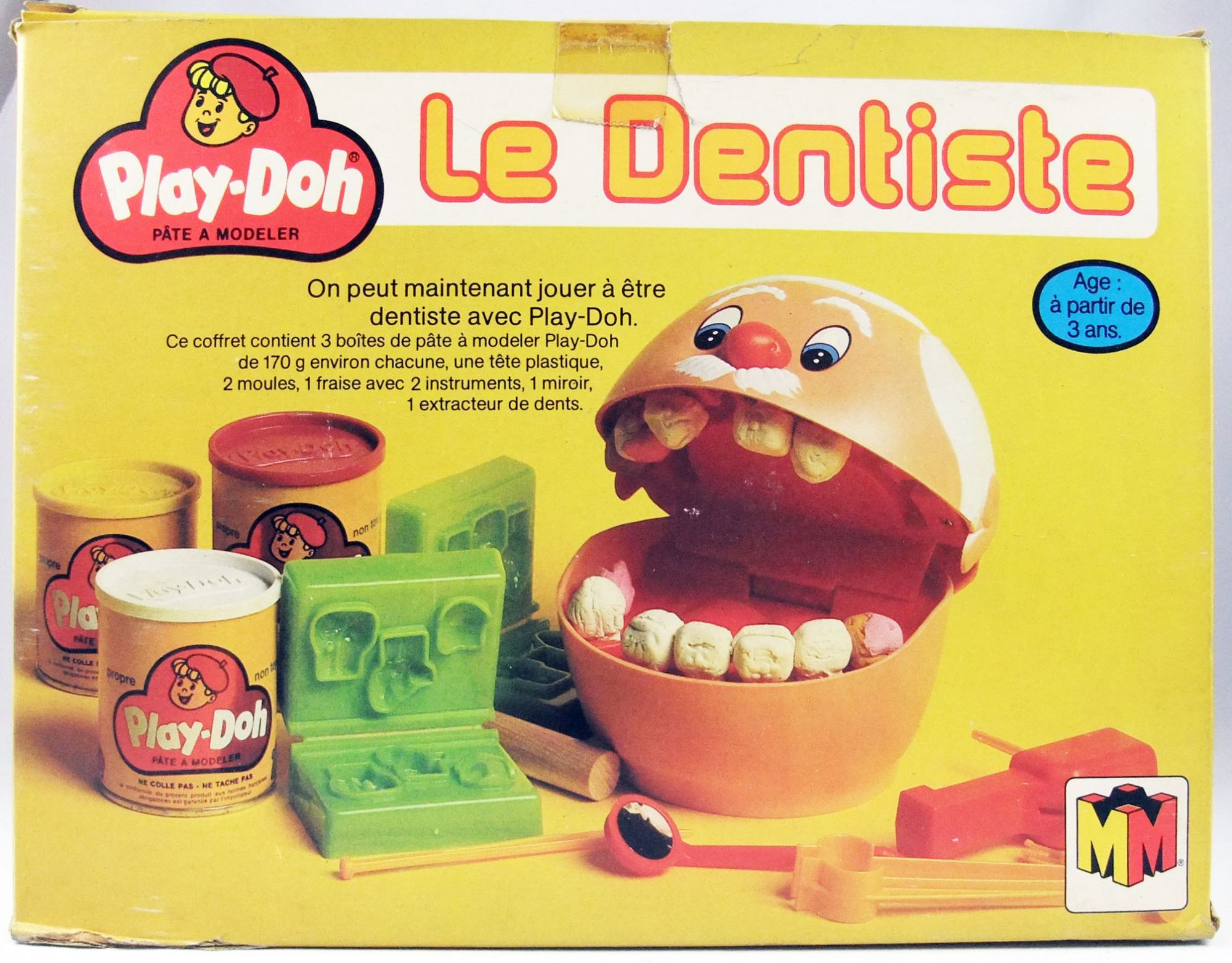 Pâte à Modeler Play Doh le Dentiste Fabrication et Soin de Dents