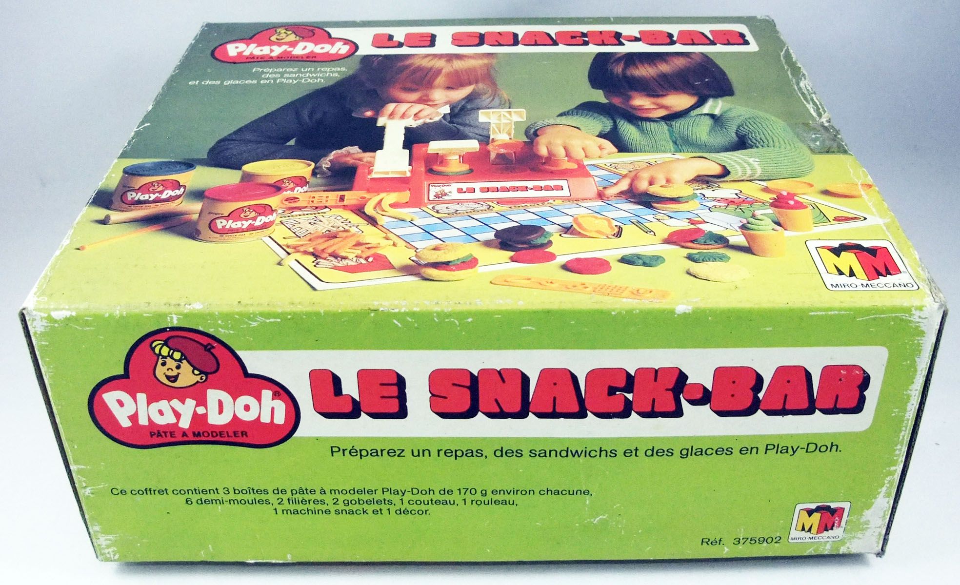 La pâte à modeler Play-Doh : le coiffeur, le snack-bar et le