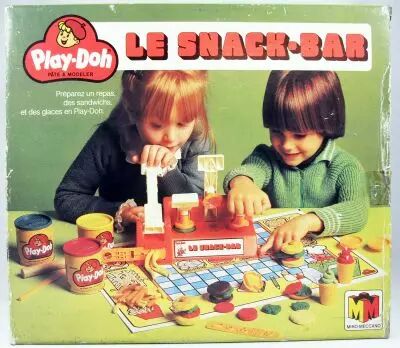Play-Doh - The Snack-Bar - Miro Meccano 1979
